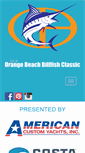 Mobile Screenshot of orangebeachbillfishclassic.com
