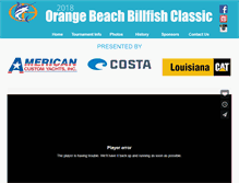 Tablet Screenshot of orangebeachbillfishclassic.com